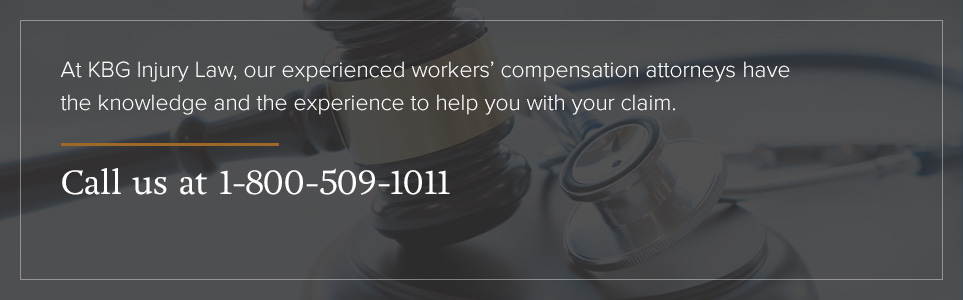 Contact KBG Injury Law for help with your workers' compensation claim.