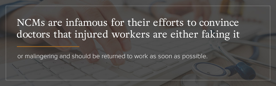 Nurse Case Managers (NCM)